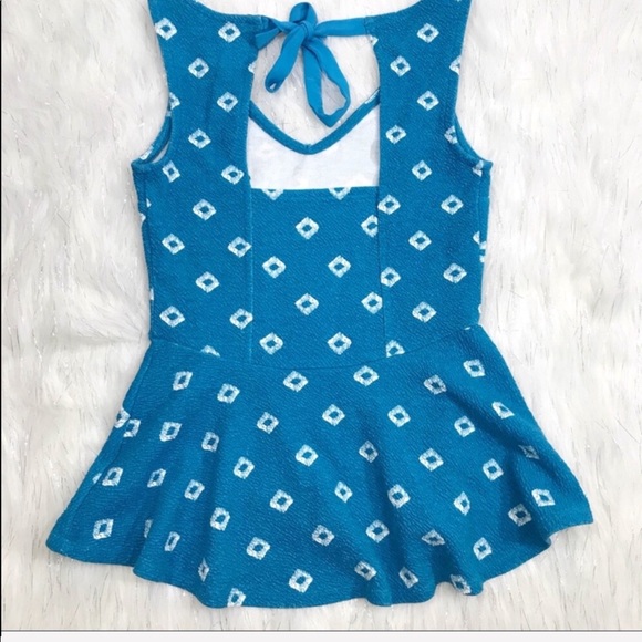 Anthropologie Postmark Flynn Peplum Tank NWOT - Picture 4 of 6